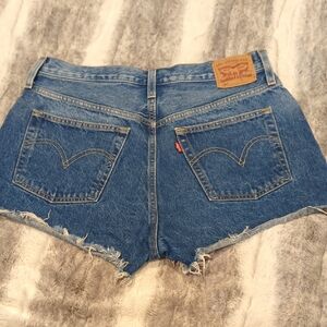Levi's 501 Classic Blue Jean Shorts Size 31